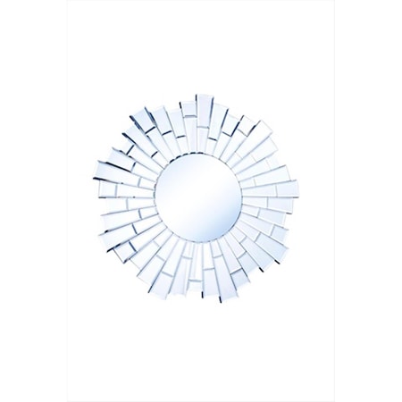 Dare2Decor 24 in. Modern Clear Mirror DA638187